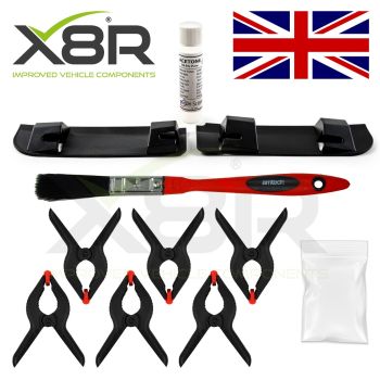 For Nissan Qashqai Tailgate Boot Handle Repair Kit Clips COMPLETE WITH TOOLS