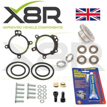 Dual Vanos Piston Seal Repair Kit With Inner Gaskets, Piston Plugs, Piston Bolts, Needle Bearings & Anti Rattle Rings for BMW