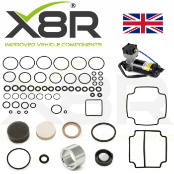 Complete EAS Air Suspension Valve Block & Compressor Repair Kit for Range Rover P38 & Classic