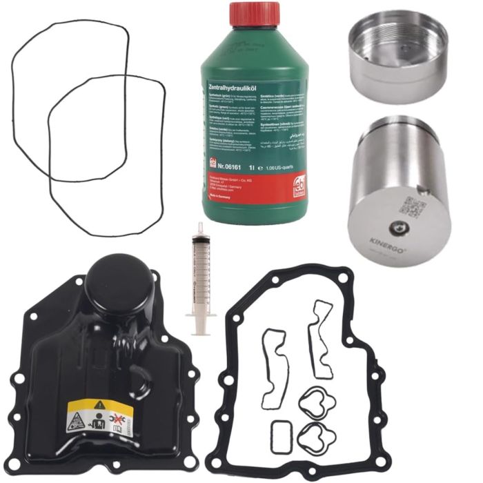 DSG Mechatronic Gearbox Accumulator Repair Kit (with Oil and Replacement Sump) for Volkswagen/Audi/Skoda/Seat