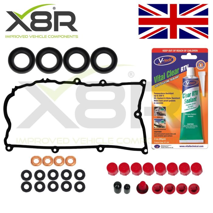 For Vauxhall Astra Zafira 1.7CDTi A17DTJ Rocker Cover Seals Kit
