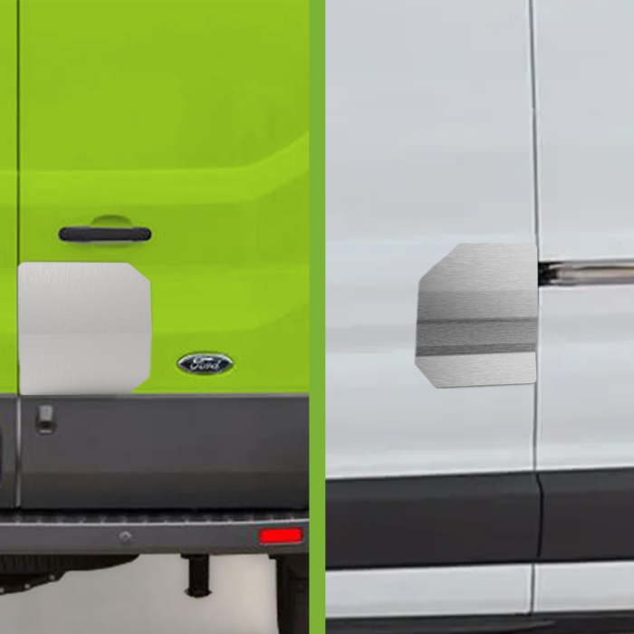 Ford Transit MK8 2014-2024 Side & Rear Repair Drill Security Shield Plate Anti-Theft Lock Guard Kit